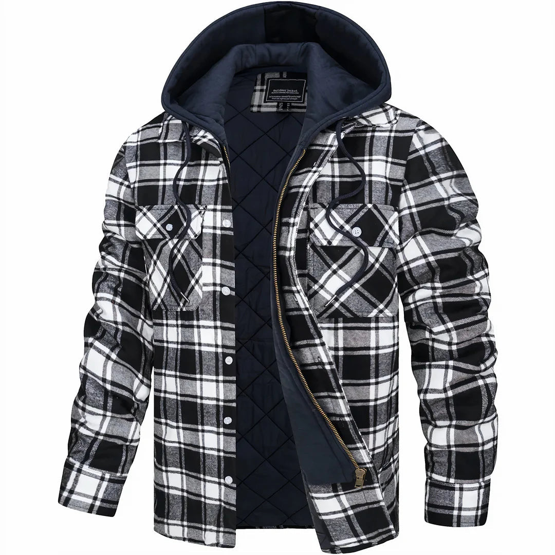 Bellamont | Hooded Flannel Jacket