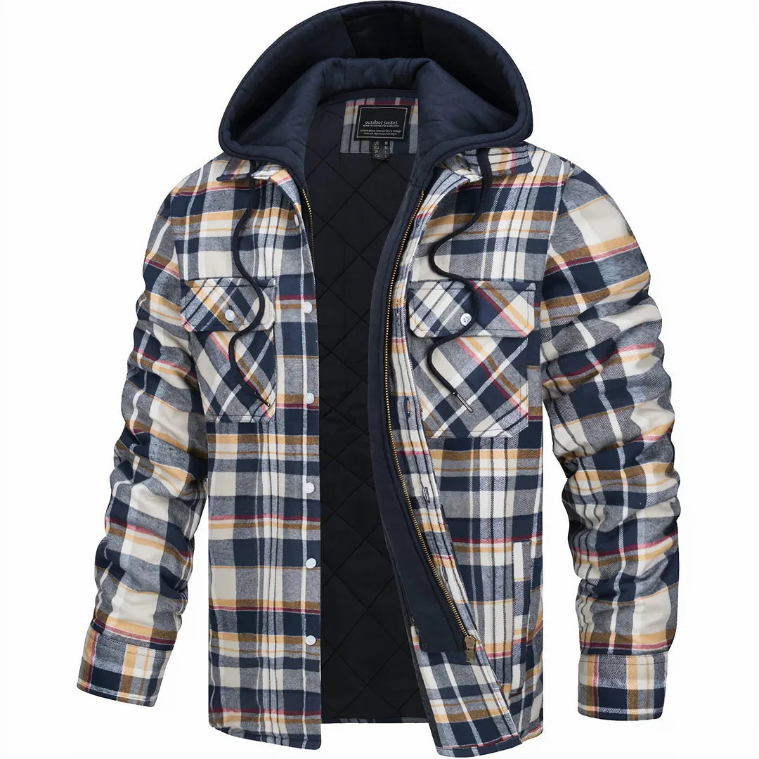 Bellamont | Hooded Flannel Jacket
