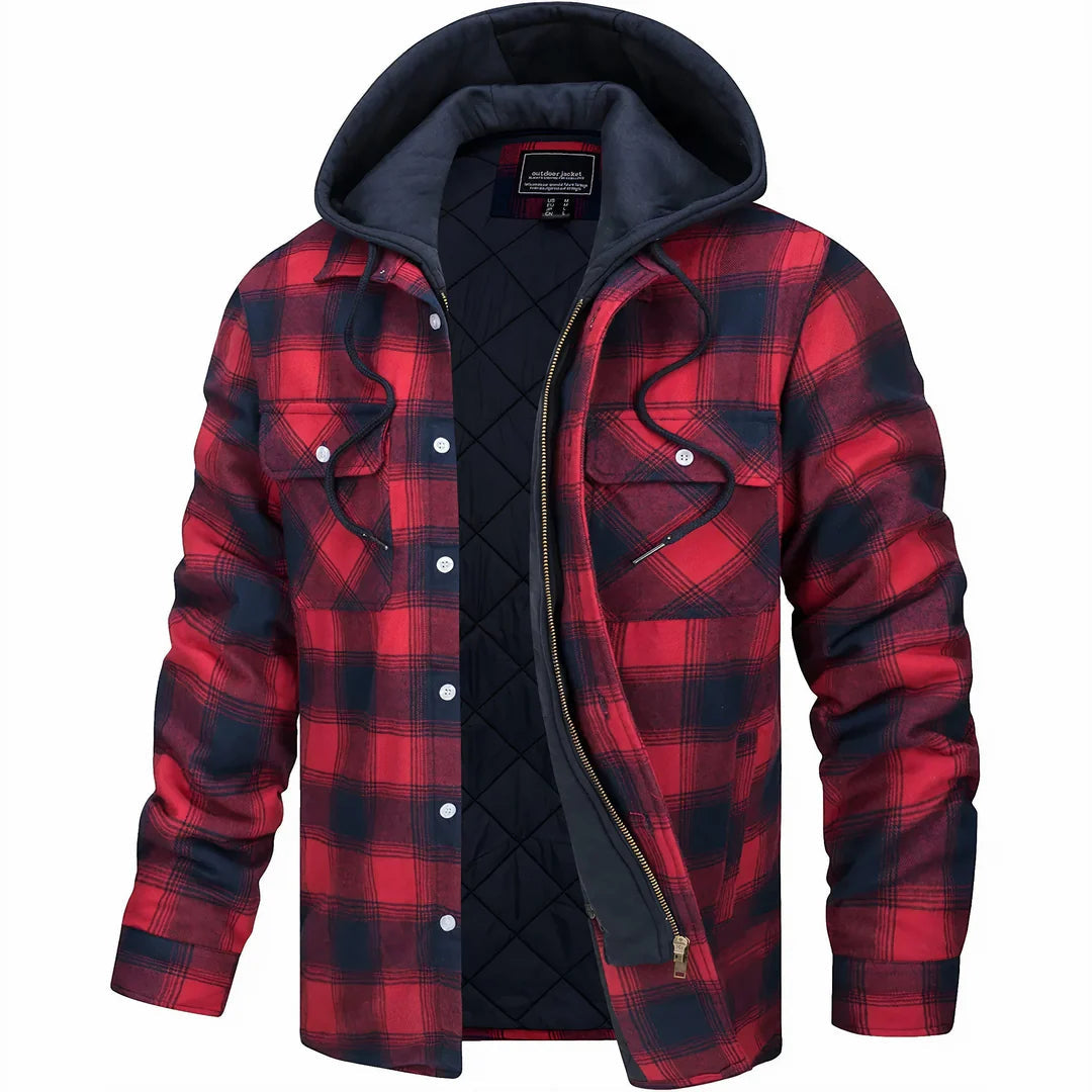 Bellamont | Hooded Flannel Jacket