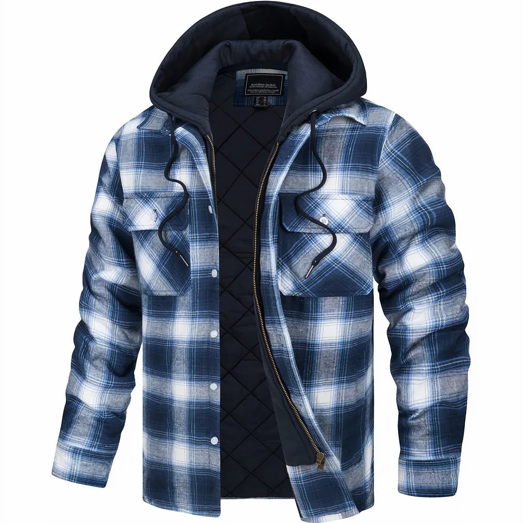 Bellamont | Hooded Flannel Jacket