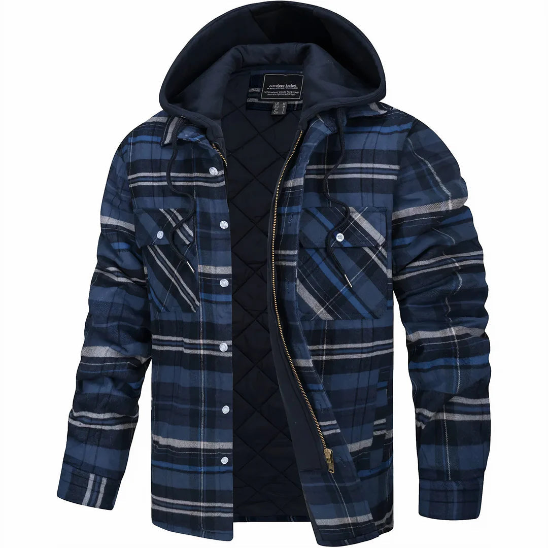 Bellamont | Hooded Flannel Jacket