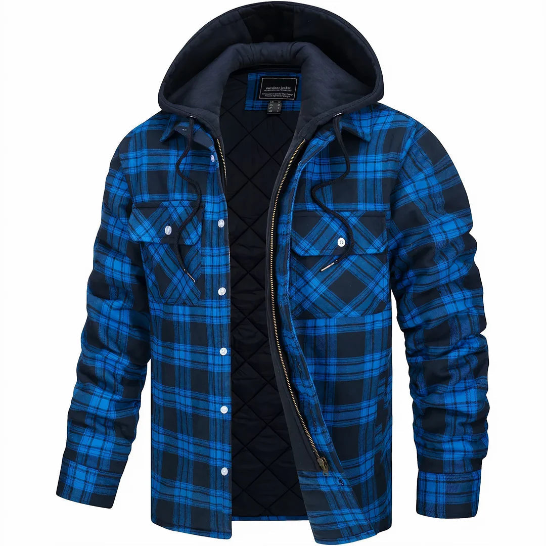 Bellamont | Hooded Flannel Jacket
